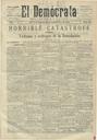 [Ejemplar] Demócrata, El : Diario de la tarde (Murcia). 29/9/1906.