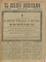 [Ejemplar] Diario Murciano, El (Murcia). 20/1/1904.