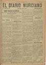 [Ejemplar] Diario Murciano, El (Murcia). 27/4/1904.