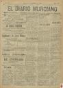 [Ejemplar] Diario Murciano, El (Murcia). 1/11/1906.