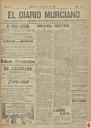 [Ejemplar] Diario Murciano, El (Murcia). 23/1/1907.