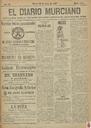 [Ejemplar] Diario Murciano, El (Murcia). 25/6/1907.