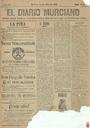[Ejemplar] Diario Murciano, El (Murcia). 14/7/1907.