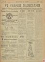 [Ejemplar] Diario Murciano, El (Murcia). 28/7/1907.