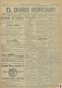 [Ejemplar] Diario Murciano, El (Murcia). 20/8/1907.