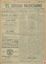 [Ejemplar] Diario Murciano, El (Murcia). 27/8/1907.