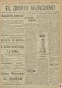 [Ejemplar] Diario Murciano, El (Murcia). 26/9/1907.