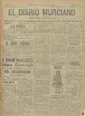 [Ejemplar] Diario Murciano, El (Murcia). 10/10/1907.