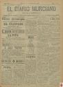 [Ejemplar] Diario Murciano, El (Murcia). 17/10/1907.
