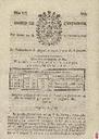 [Ejemplar] Diario de Cartagena (Cartagena). 29/9/1806.