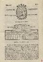[Ejemplar] Diario de Cartagena (Cartagena). 19/10/1806.