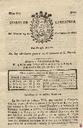 [Ejemplar] Diario de Cartagena (Cartagena). 14/11/1806.
