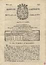 [Ejemplar] Diario de Cartagena (Cartagena). 3/12/1806.
