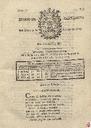 [Ejemplar] Diario de Cartagena (Cartagena). 9/2/1807.