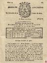 [Ejemplar] Diario de Cartagena (Cartagena). 18/2/1807.