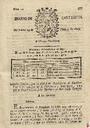 [Ejemplar] Diario de Cartagena (Cartagena). 19/2/1807.