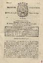 [Ejemplar] Diario de Cartagena (Cartagena). 25/2/1807.