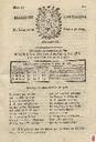 [Issue] Diario de Cartagena (Cartagena). 26/2/1807.