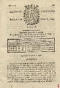[Ejemplar] Diario de Cartagena (Cartagena). 2/3/1807.