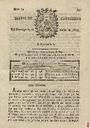 [Ejemplar] Diario de Cartagena (Cartagena). 15/3/1807.