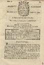 [Ejemplar] Diario de Cartagena (Cartagena). 19/3/1807.