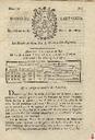[Ejemplar] Diario de Cartagena (Cartagena). 20/3/1807.