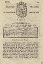 [Ejemplar] Diario de Cartagena (Cartagena). 26/3/1807.
