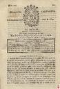 [Ejemplar] Diario de Cartagena (Cartagena). 15/4/1807.