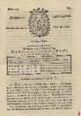 [Issue] Diario de Cartagena (Cartagena). 22/4/1807.
