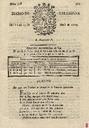 [Issue] Diario de Cartagena (Cartagena). 27/4/1807.