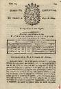 [Ejemplar] Diario de Cartagena (Cartagena). 8/5/1807.