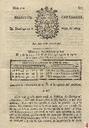 [Issue] Diario de Cartagena (Cartagena). 10/5/1807.