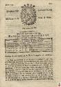 [Ejemplar] Diario de Cartagena (Cartagena). 11/5/1807.