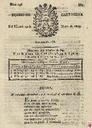 [Ejemplar] Diario de Cartagena (Cartagena). 29/5/1807.