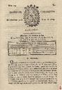 [Ejemplar] Diario de Cartagena (Cartagena). 31/5/1807.