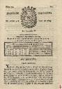 [Ejemplar] Diario de Cartagena (Cartagena). 4/6/1807.