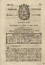 [Ejemplar] Diario de Cartagena (Cartagena). 13/6/1807.