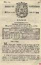 [Issue] Diario de Cartagena (Cartagena). 23/6/1807.