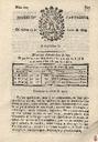 [Issue] Diario de Cartagena (Cartagena). 25/6/1807.
