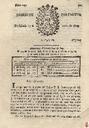 [Ejemplar] Diario de Cartagena (Cartagena). 27/6/1807.