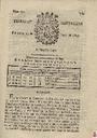 [Ejemplar] Diario de Cartagena (Cartagena). 13/7/1807.