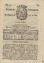 [Ejemplar] Diario de Cartagena (Cartagena). 17/7/1807.