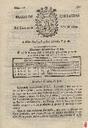 [Ejemplar] Diario de Cartagena (Cartagena). 20/7/1807.