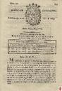 [Ejemplar] Diario de Cartagena (Cartagena). 22/7/1807.