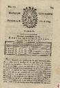 [Ejemplar] Diario de Cartagena (Cartagena). 23/7/1807.