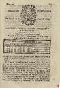 [Issue] Diario de Cartagena (Cartagena). 25/7/1807.