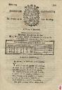 [Ejemplar] Diario de Cartagena (Cartagena). 28/7/1807.