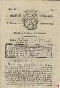 [Ejemplar] Diario de Cartagena (Cartagena). 2/8/1807.