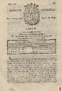[Ejemplar] Diario de Cartagena (Cartagena). 9/8/1807.