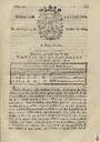 [Ejemplar] Diario de Cartagena (Cartagena). 23/8/1807.